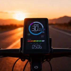 Intelligent 24V 48V Electric Bicycle Display Color LCD Screen Brushless Controller 250 350W for Road Bike Electric Bicycle