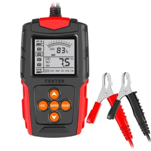 Intelligent Battery Tester Full Protection 12V 24V SOH SOC Analyzer Diagnostic Tools Universal 12V 24V Lead Acid Battery Tester