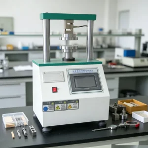 Intelligent Cardboard Edge Crush Strength Tester Store 20 Groups Test Data For Lab Inspection
