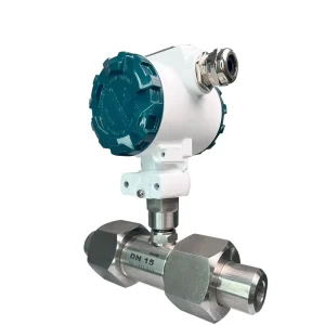 Intelligent Digital High Pressure Turbine Flowmeter Impeller Flowmeter for Liquid Water Measurement with Pulse Output No Display