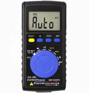Intelligent Digital Multimeter for Measuring Electrical Instrument Voltmeter and Ammeter
