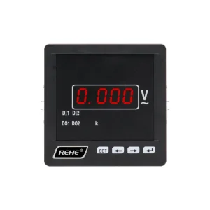 Intelligent Digital Panel Analog Single Phase AC Voltmeter LED Display Single Voltage Meter