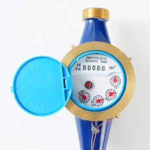 Iron Brass Water Meter Multi-jet 1/2″ for Residences and Malls Water Meter