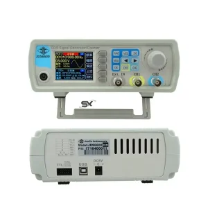 JDS6600 DDS Source Dual Channel Arbitrary Wave Function Signal Generator for 60MHz Frequency Count