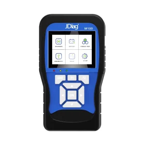JDiag M100 Motorcycle Diagnostic Tool Universal OBD2 Diagnostic Scanner Motor Scan Battery Tester