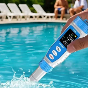 JIRS Multi Parameter pH Pen Tester with EC TDS and Temperature Measurement for Hydroponic Farming pH Pen