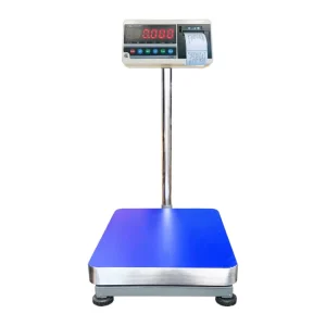JK-41 300kg 40*50cm Counting Printing Weight Bench Platform Scale Stainless Steel Precision Scale with Printer