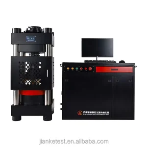 JK YES 2000D Digital Hydraulic Compression Flexural Strength Testing Machine for Cement Concrete 200kN Capacity