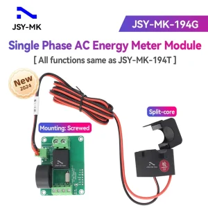 JSY MK 194G AC Energy Meter 220VTTL Modbus Ammeter Voltmeter Voltage Power Kwh Meter Wattmeter Electric Energy Monitoring Module