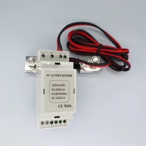 JSY MK 229 Single Phase AC DC Meter RS 485 Modbus RTU 100A Electronic KWh Wattmeter Digital Ammeter Din Rail Power Energy Meter