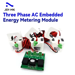 JSY MK 333 250A Embedded Weldable 3 Phase Meter RS485 TTL Power Quality Harmonics Analyser Bi directional Energy Meter Module