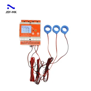 JSY MK 339 CE Certified Three Phase 4 Wire Digital Smart Electricity LCD RS485 Din Rail AC 220V 380V Energy Meter Monitor IoT
