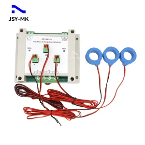 JSY MK 354 Three Phase Bidirectional Energy Power Meter Module 80A AC With 18mm Diameter CTs 1% Accuracy