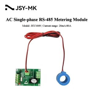 JSY1009 AC Single Phase RS485 Smart Energy Meter Module Modbus Power Consumption Monitor KWh for Home Solar