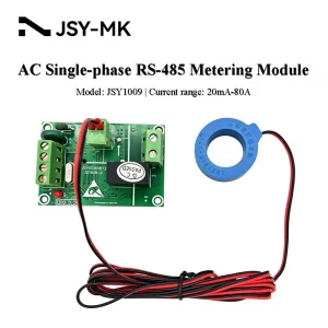 JSY1009 Single Phase Energy Meter Module RS485 Modbus RTU Power Monitor KWH Wattmeter for Real-time Data