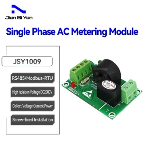 JSY1009 Single-Phase Mutual Inductance Electric Energy Meter PCBA Metering Module Modbus Two-wire Power Meter Rs-485