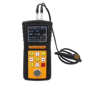 JT160 Digital Ultrasonic Thickness Gauge with 0.75-600mm Range 0.01mm Resolution USB Communication for Pipes