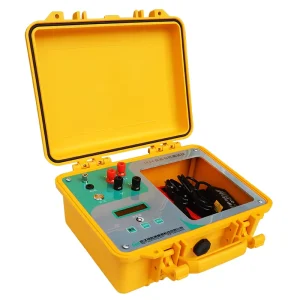 JY44 10A DC Resistance Tester Bridge Resistance Meter Straight Electronic IP67 Protection 0.2 Accuracy 10W Power Testing
