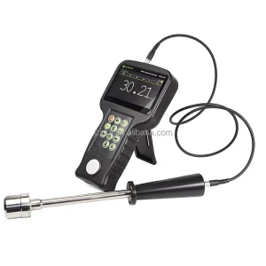JZJ1501 High Accuracy Thickness Gauge for Steel Pipes Sheet Metal IP68 Protection 220V 110V 5/10MHz Frequency -20 +75C