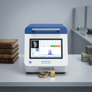 Jewelry Shop Tools XRF X Ray Gold Tester Spectrum Analyzers Gold Purity Tester