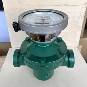 Jingjie LC High Temperature Explosion Proof Oval Gear Flow Meter Flange Connection RS485 Signal Output OEM Stainless Steel Water