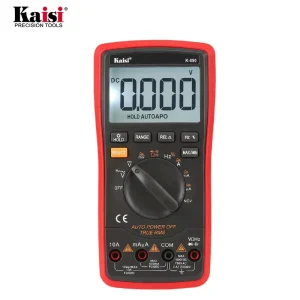 K-890 Digital Multimeter Voltage Meter Auto Ranging 6000 Counts AC/DC NCV Large-Screen Phone Fixing Tools