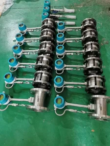 KFBST Digital RS485 4-20mA Output Steam Gas Liquids 12~32VDC Vortex Flow Meter with Temperature and Pressure Compensation
