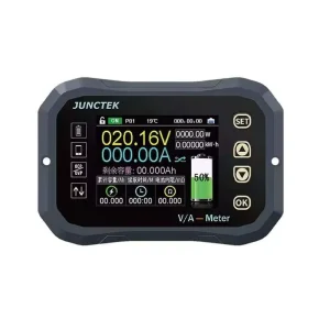 KG160F KG140F KG110F Lithium Iron Phosphate Battery Capacity Tester Phones APP Digital Voltage Current Power Meter Coulomb