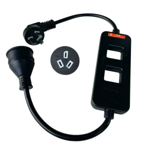 KJ79A KJ79C KETE Clamp Meter Extension Cord Live Wire Socket Neutral Wire Line Separator Auxiliary Three-pin Plug EU