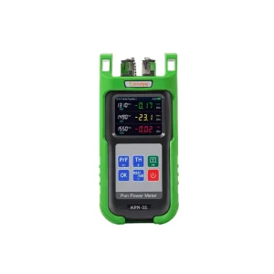 KPN-35 Optical PON Power Meter 3-Wavelength Simultaneous Testing Fiber Network Analyzer with USB Data Management