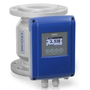 KROHNE OPTIFLUX 3100 Magnetic Flow Transmitter 4-20mA HART Output for Conductive Liquid Sewage Tap Water Measurement