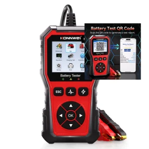 KW331 12V 24V 6V Car Battery Analyzer Tester for Cranking and Charging System with QR Scan