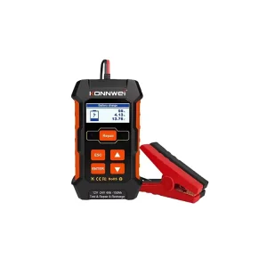 KW520 12 24V Car Battery Tester 3 in 1 Charger and Repair Tool with 2.0” Color Screen and 100 2000CCA
