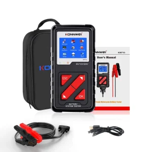 KW710 8-16V Truck Battery Load Tester Automotive 100-2000CCA Digital Auto Battery Analyzer Alternator Starter 99.9%