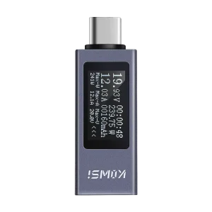 KWS-2301C Type-C Tester Current Voltage Meter Charging Detector Tester Battery Voltmeter Ammeter Charger Indicator