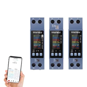 KWS 303 AC 85 290V Multifunction Power Meter 0.96 Inch TFT Color Screen 8 1 Current Meter 0 40A Voltage Meter