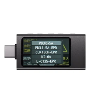 KWS X1 Type C Current and Voltage Monitor DC 4 30V 0 12A Power Meter Tester PD Battery Capacity Digital LCD Display Meter