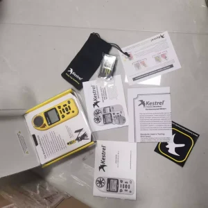 Kestrel 5500 Weather Meter Wind Speed Anemometer Temperature Relative Humidity WBGT Heat Stress Tracker Aluminum Alloy
