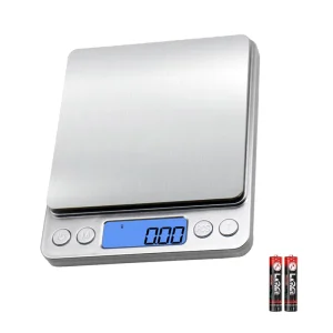 Kitchen Digital Scale Food Weight Scale with Tare Function 3kg/5kg Capacity Customizable Factory Direct Sale
