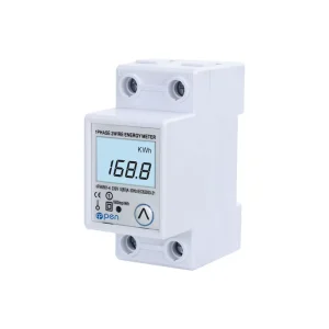 LCD 230VAC With Backlight Digital Single Phase Reset Zero Energy Meter kWh Voltage Current Power Consumption Meter