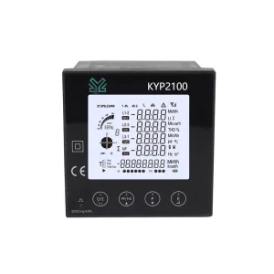 LCD 72*72mm Intelligent Power Analyser Panel Power Meter RS485 Modbus Three Phase Energy Meters Class 0.5 6A