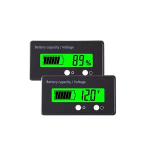 LCD Digital Battery Voltage Tester 8 100V 12V 24V 48V 60V 72V 84V Lead Acid Lithium Ion Battery Capacity Meter Gauge Indicator