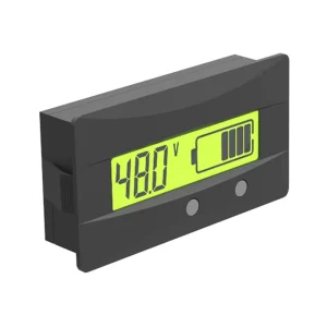 LCD Digital Voltmeter Voltage Meter Tester Acid Lead Lifepo4 Lithium Battery 12V 24V 36V 48V Capacity Indicator Car Motorcycle