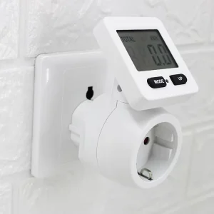 LCD Display 16A Power Metering Socket Intelligent Digital EU Plug Wattmeter Smart Electric Energy Meter