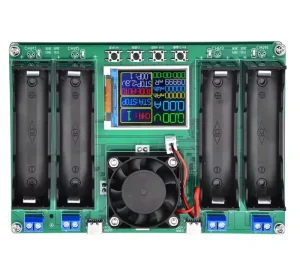 LCD Display Battery Capacity Tester MAh MWh Lithium Battery Digital Power Detector Module 18650 Battery Tester Type C