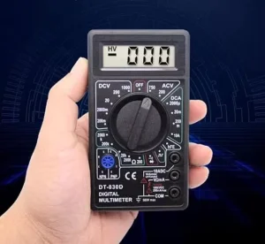 LCD Display PLC Core Multimeter Universal Electrician Inspect Maintenance Meter Ammeter Voltmeter 380V 1.5kW