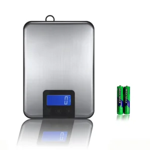 LCD Display Stainless Steel Electronic Food Measuring Scale Digital Kitchen Weighing Scale