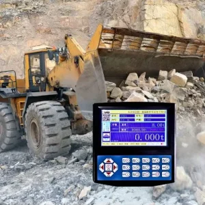 LCD Electronic Scale for Wheeled Loader 10 Ton Capacity OEM ODM Customization Non-Ferrous Mining Use Non-Invasive Installation