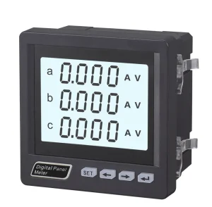 LCD Panel Digital Voltmeter Monitor Voltmeter Ammeter Frequency Measurement Unit Multimeter Volt Meter Digital