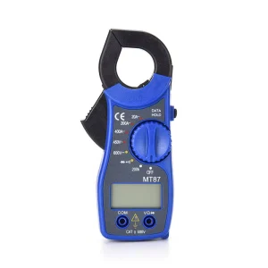 LCD Plastic Clamp Multimeter MT87 AC 400A Digital Volt Tester AC DC up to 600V Ammeter Ohmmeter 26mm Opening